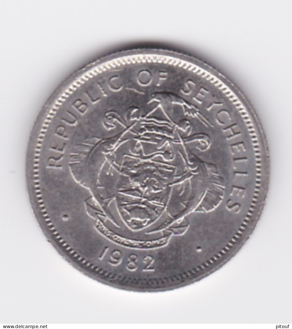 25 Cents République Des Seychelles 1982 TTB+ - Seychelles