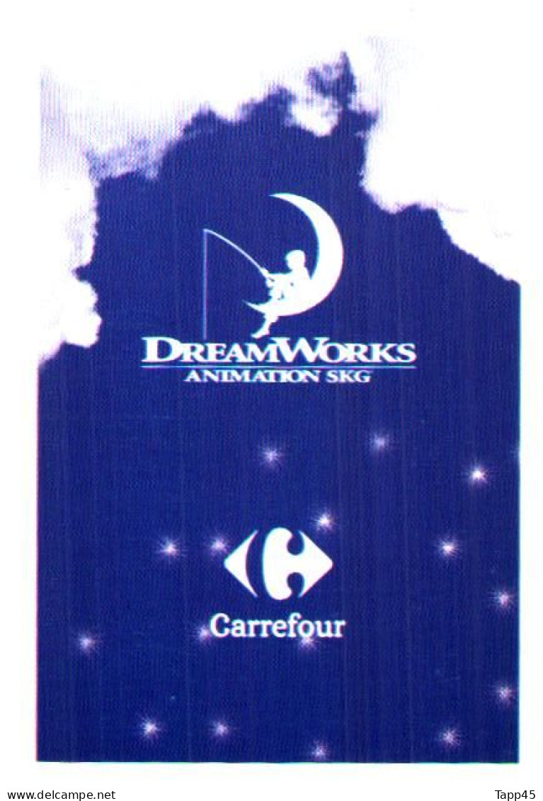 DreamWorks >Animation Skg > Carrefour > 10 cartes > Réf T v 13/3/18