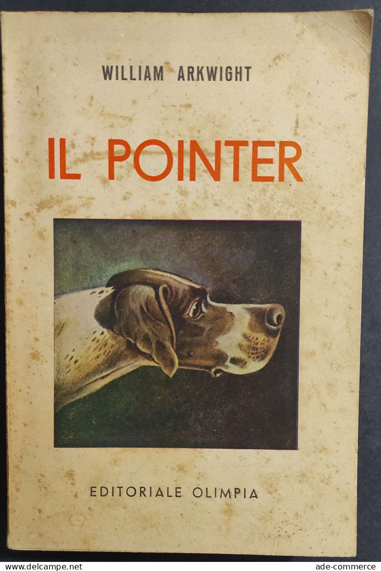 Il Pointer E I Suoi Predecessori - W. Arkwright - Ed. Olimpia - 1942                                                     - Gezelschapsdieren