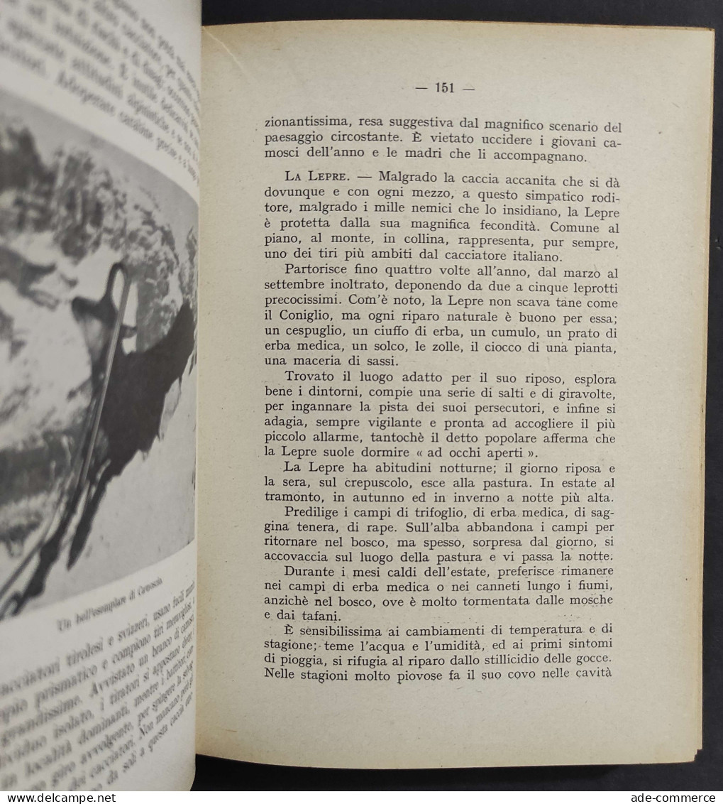 Caccia - Cani E Fucili - Il Libro Del Cacciatore - L. Ugolini - Ed. Olimpia - 1941                                       - Jagen En Vissen