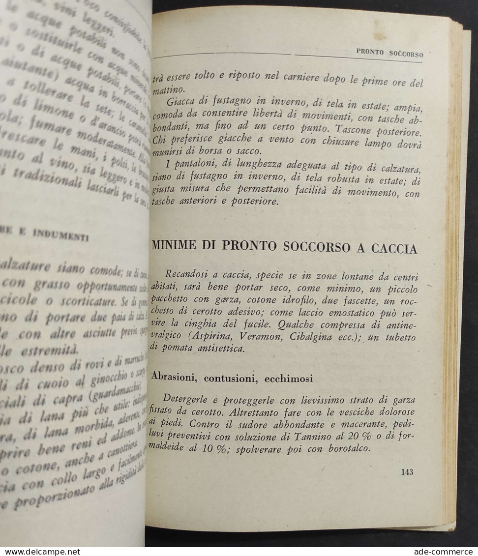 Annuario Del Cacciatore 1957/1958 - Ed. Olimpia                                                                          - Caza Y Pesca