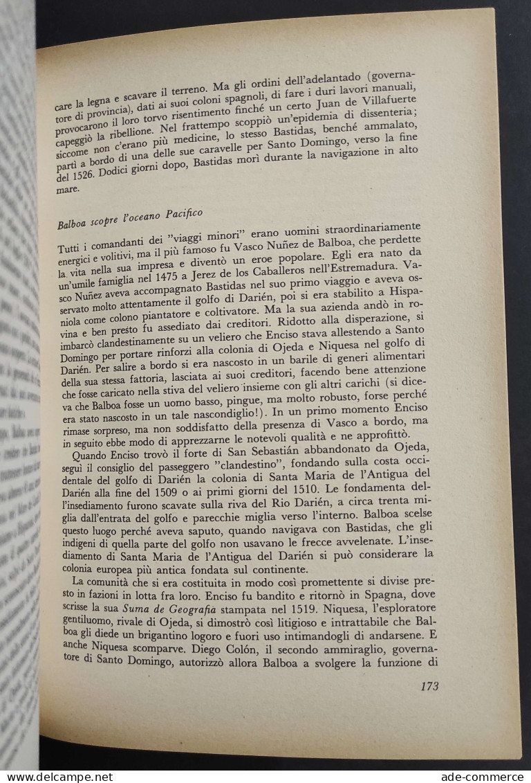 Storia Della Scoperta Dell'America - S. E. Morison - Ed. Rizzoli - 1976/78 - 2 Vol.                                      - Toursim & Travels