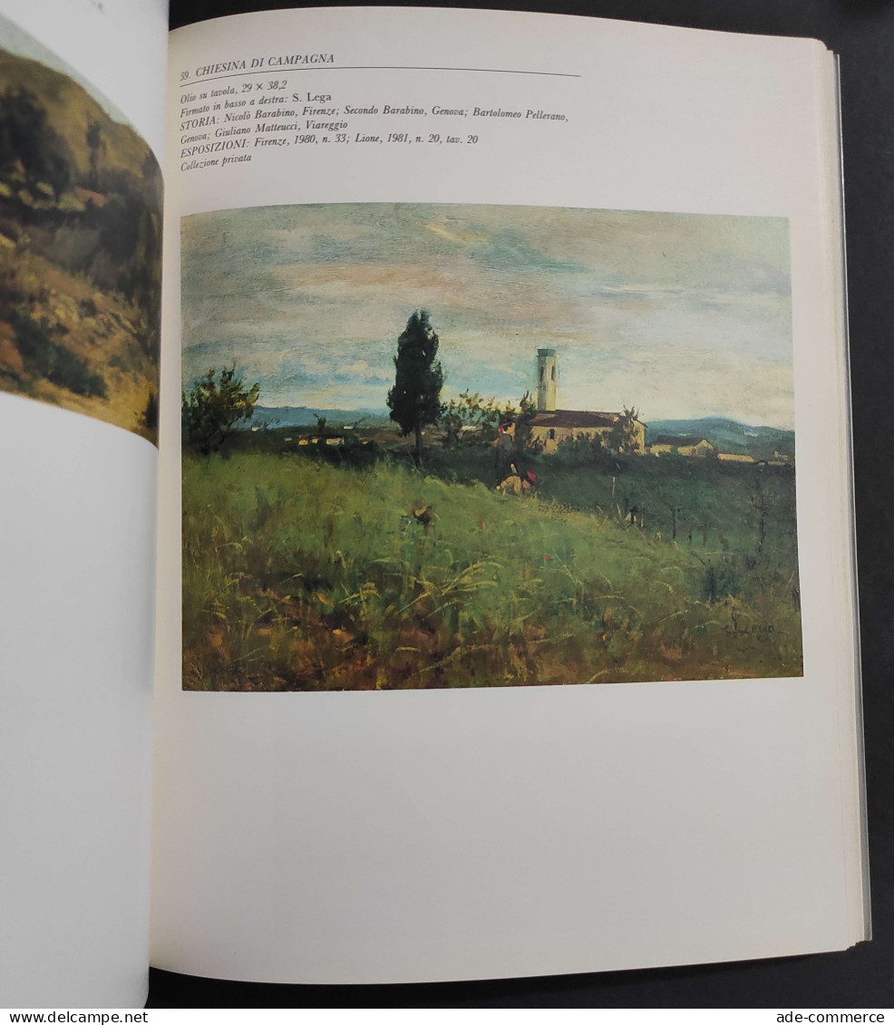 Silvestro Lega - Dipinti - Ed. Artificio - 1988                                                                          - Arts, Antiquity