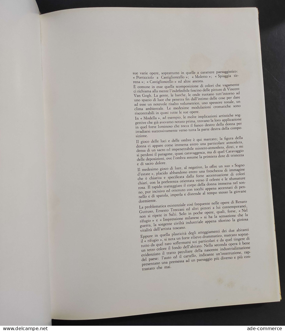 Giulio Salti Cinquant'anni Di Pittura - I. C. Sesti - Ed. Giorgi & Gambi - 1974                                          - Arts, Antiquity