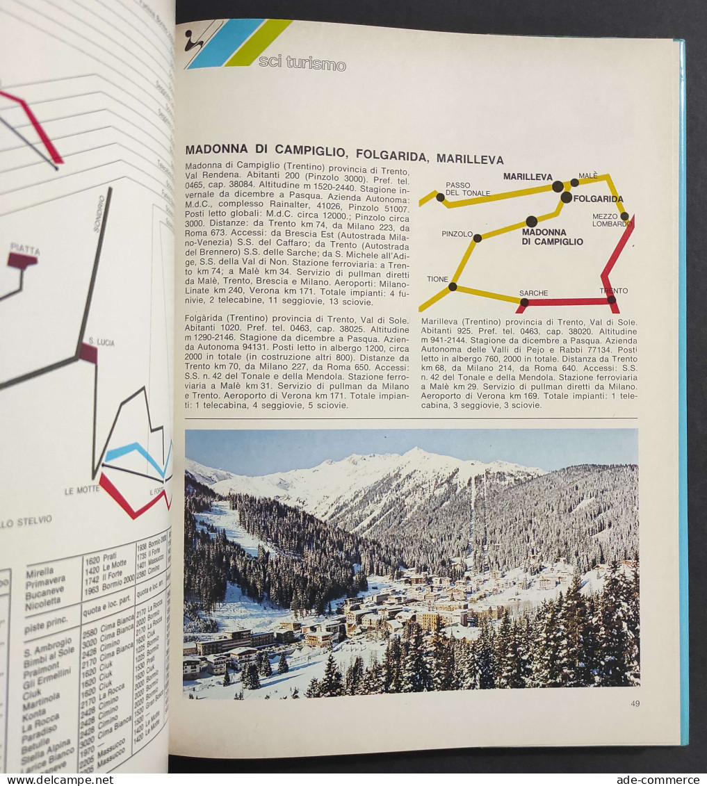 Sci 76 - Sport/ Campioni / Gare - Turismo - Ed. Fabbri - 1975 - 2 Vol.                                                   - Sports