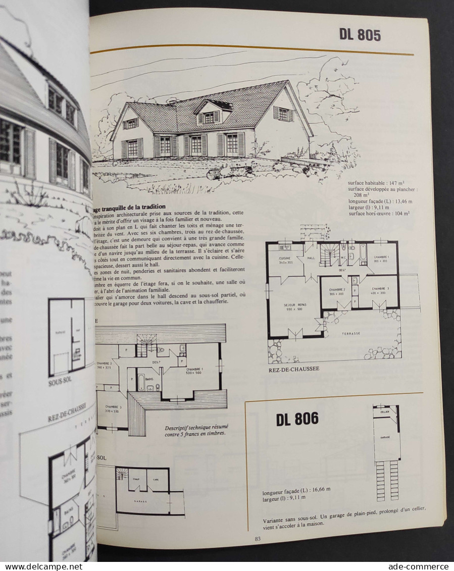 200 Plans Et Modèles De Maison - France Plans                                                                           - Arts, Antiquity