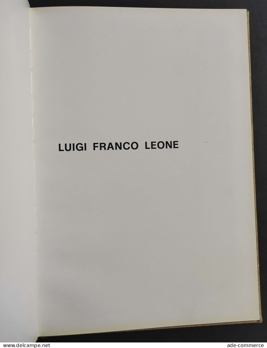 Luigi Franco Leone - D. Angeleri - Ed. GI EMME                                                                           - Arts, Antiquity