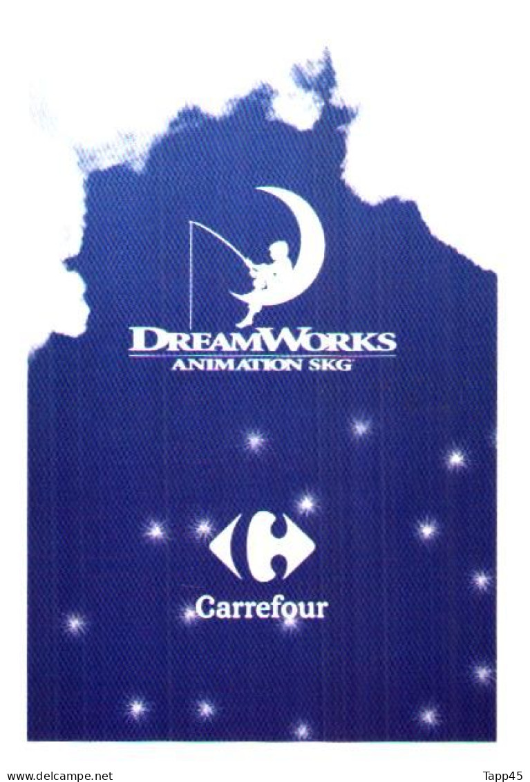 DreamWorks >Animation Skg > Carrefour > 10 cartes > Réf T v 13/4/19