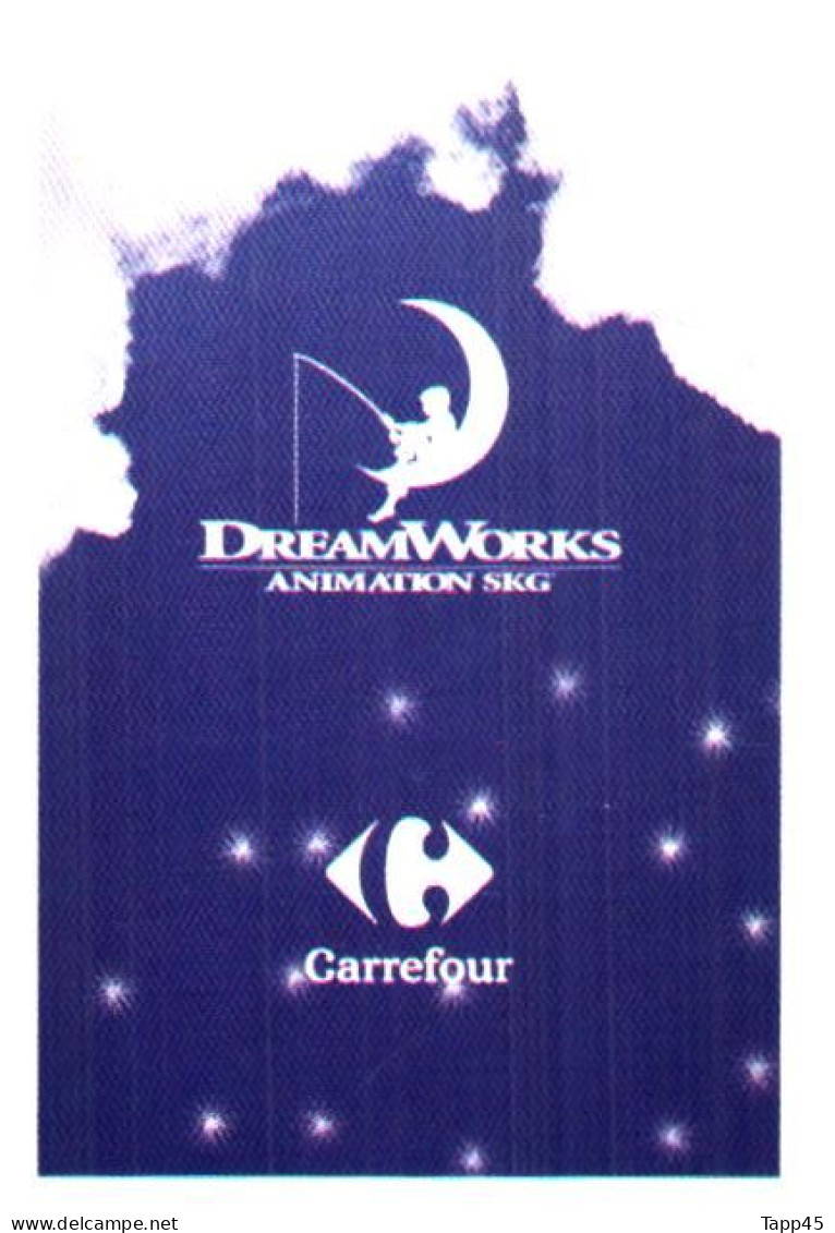 DreamWorks >Animation Skg > Carrefour > 10 cartes > Réf T v 13/4/19