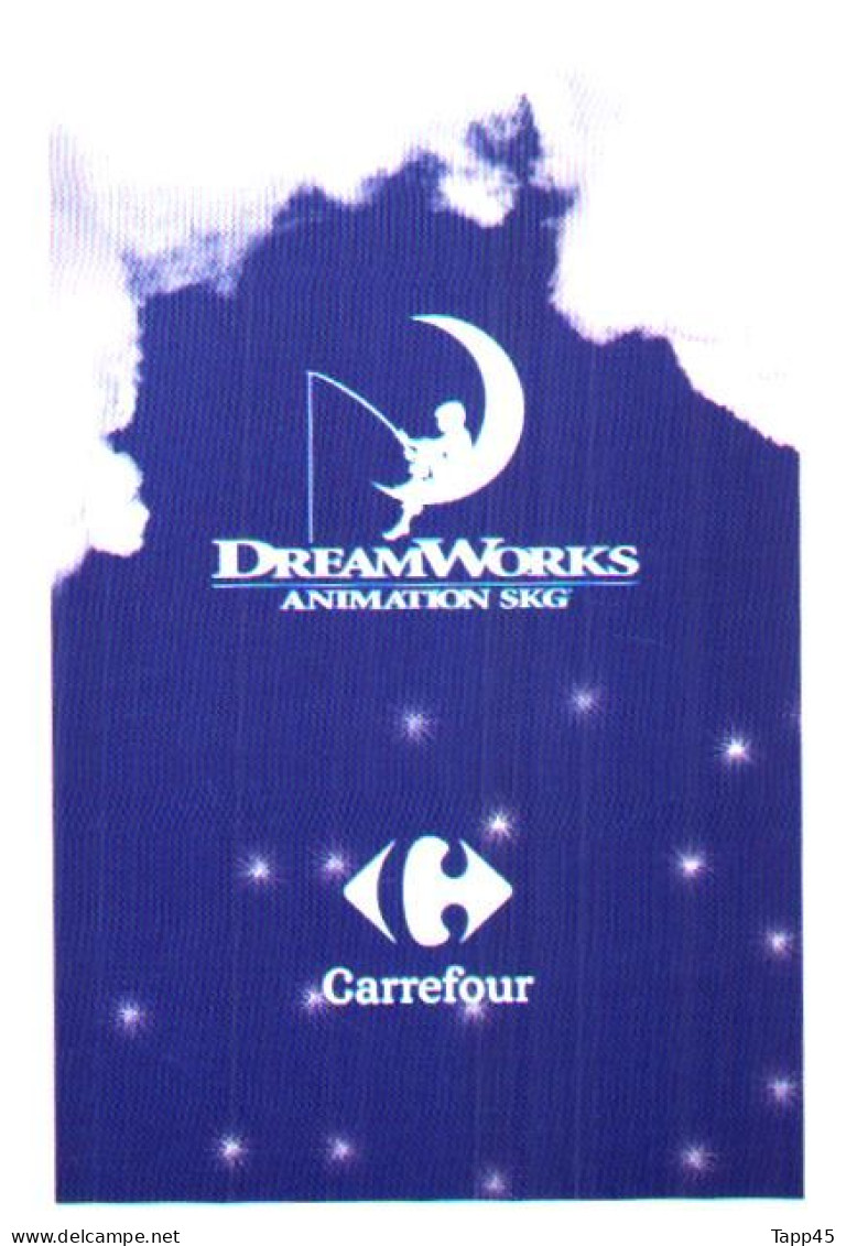 DreamWorks >Animation Skg > Carrefour > 10 cartes > Réf T v 13/4/19