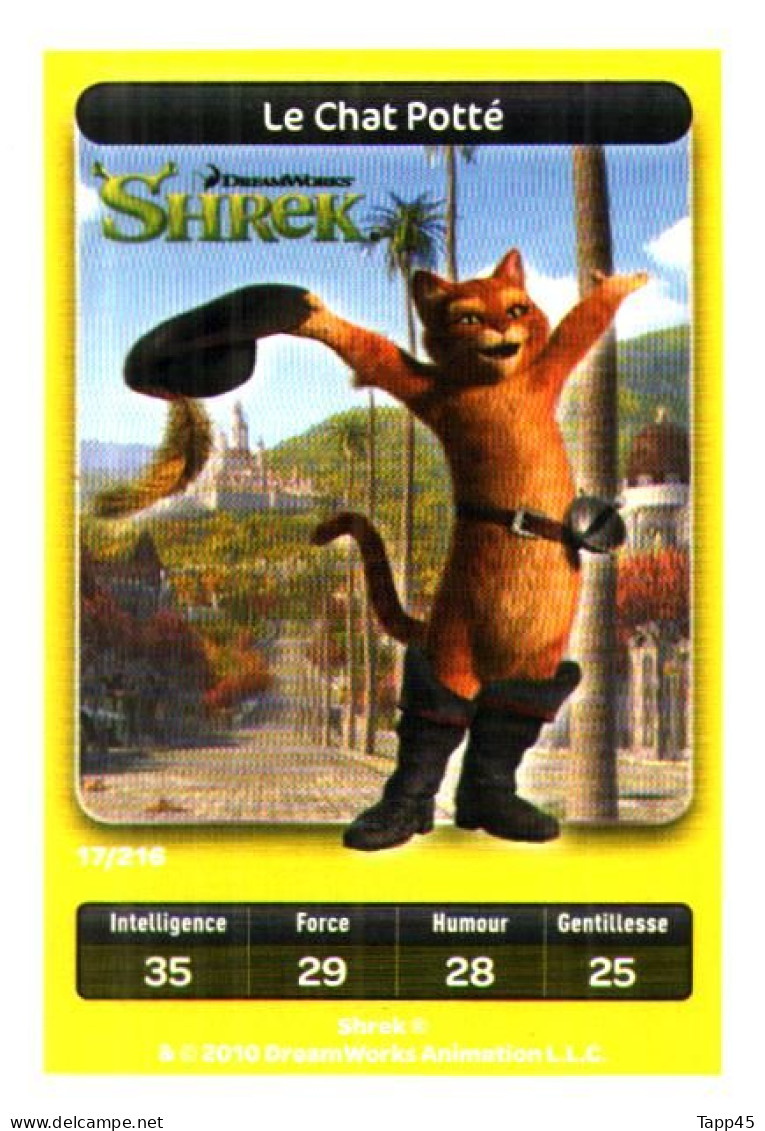 DreamWorks >Animation Skg > Carrefour > 10 Cartes > Réf T V 13/4/20 - Sonstige & Ohne Zuordnung