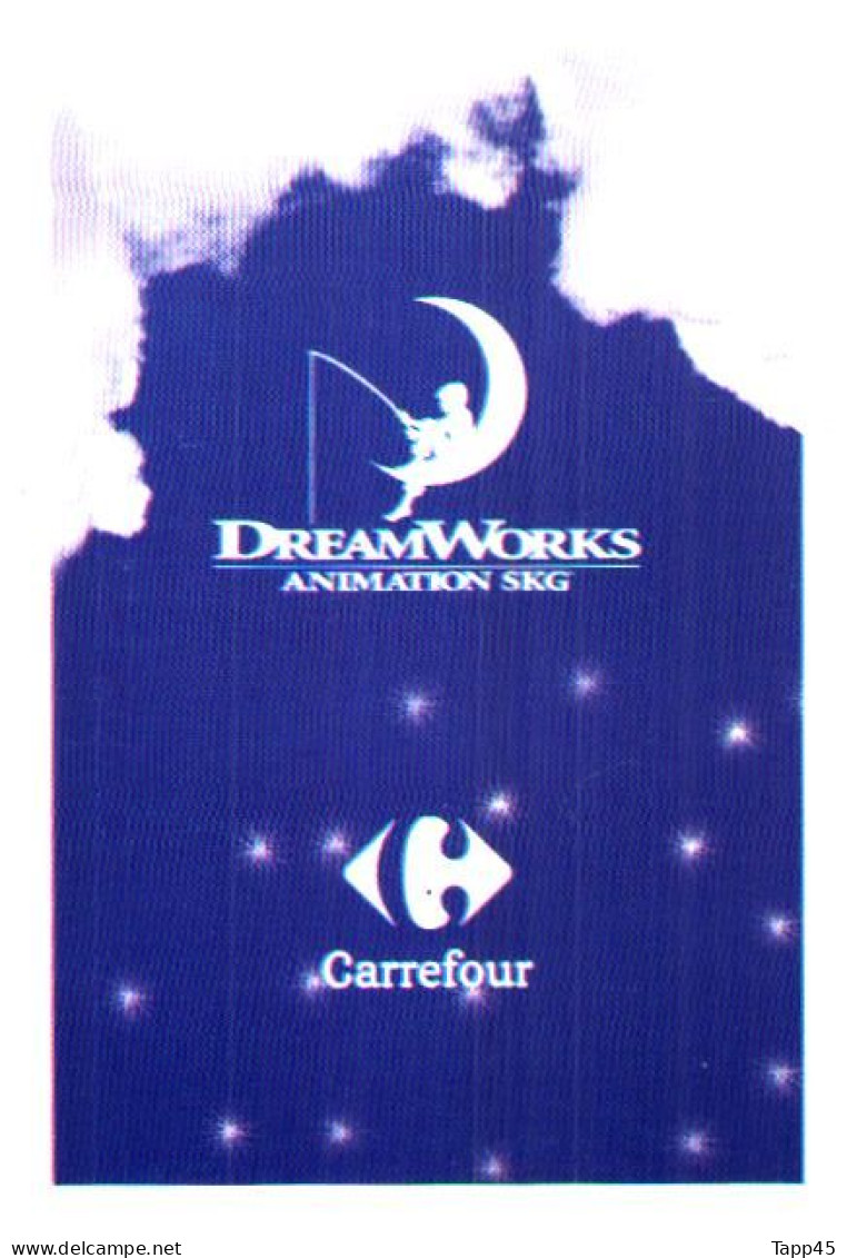 DreamWorks >Animation Skg > Carrefour > 10 Cartes > Réf T V 13/4/20 - Andere & Zonder Classificatie