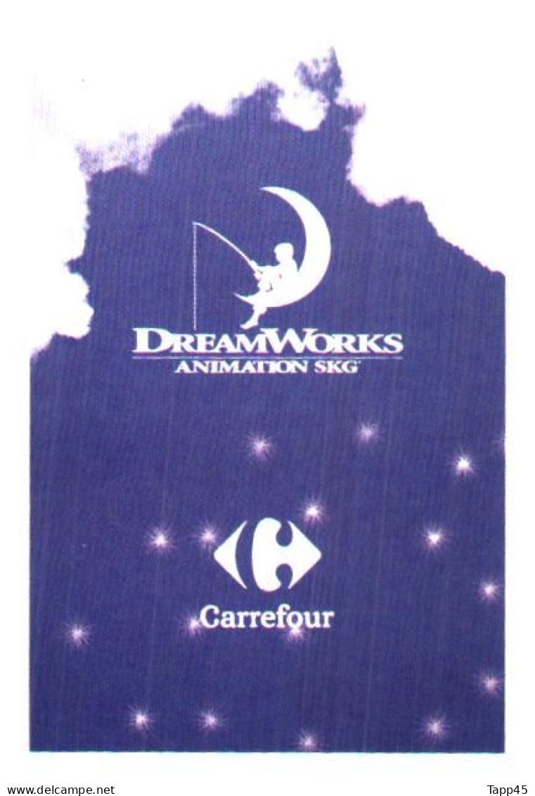 DreamWorks >Animation Skg > Carrefour > 10 Cartes > Réf T V 13/4/21 - Sonstige & Ohne Zuordnung