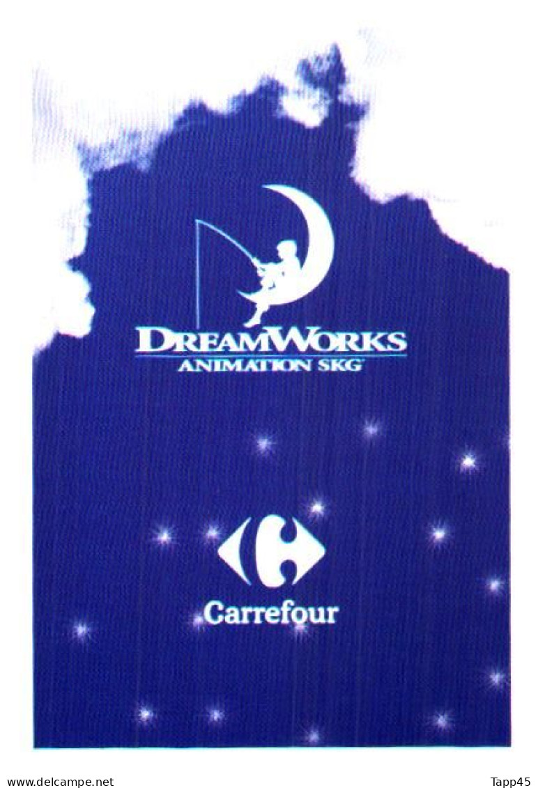 DreamWorks >Animation Skg > Carrefour > 10 cartes > Réf T v 13/4/21