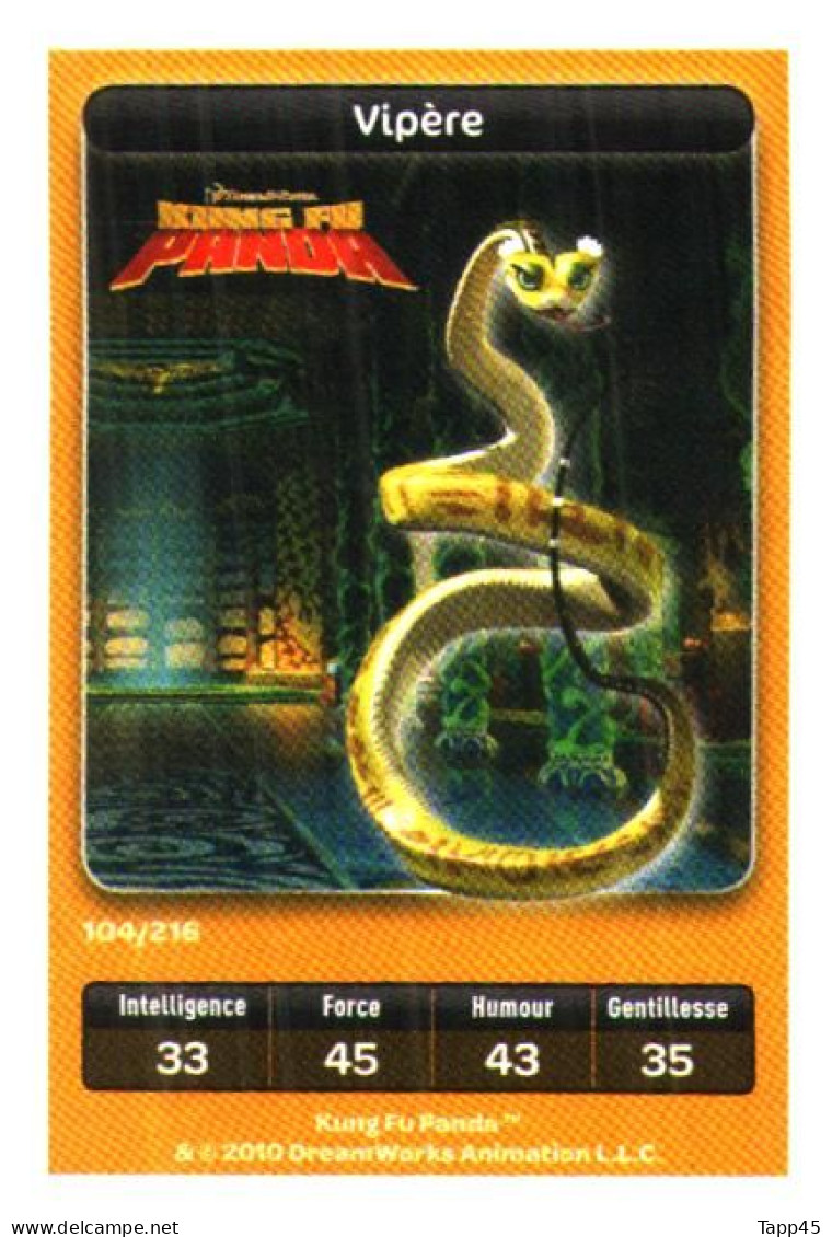 DreamWorks >Animation Skg > Carrefour > 10 Cartes > Réf T V 13/4/22 - Andere & Zonder Classificatie