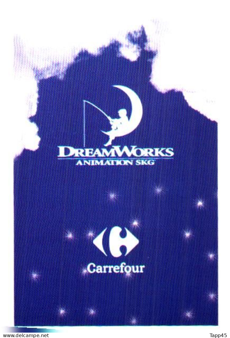 DreamWorks >Animation Skg > Carrefour > 10 cartes > Réf T v 13/4/22