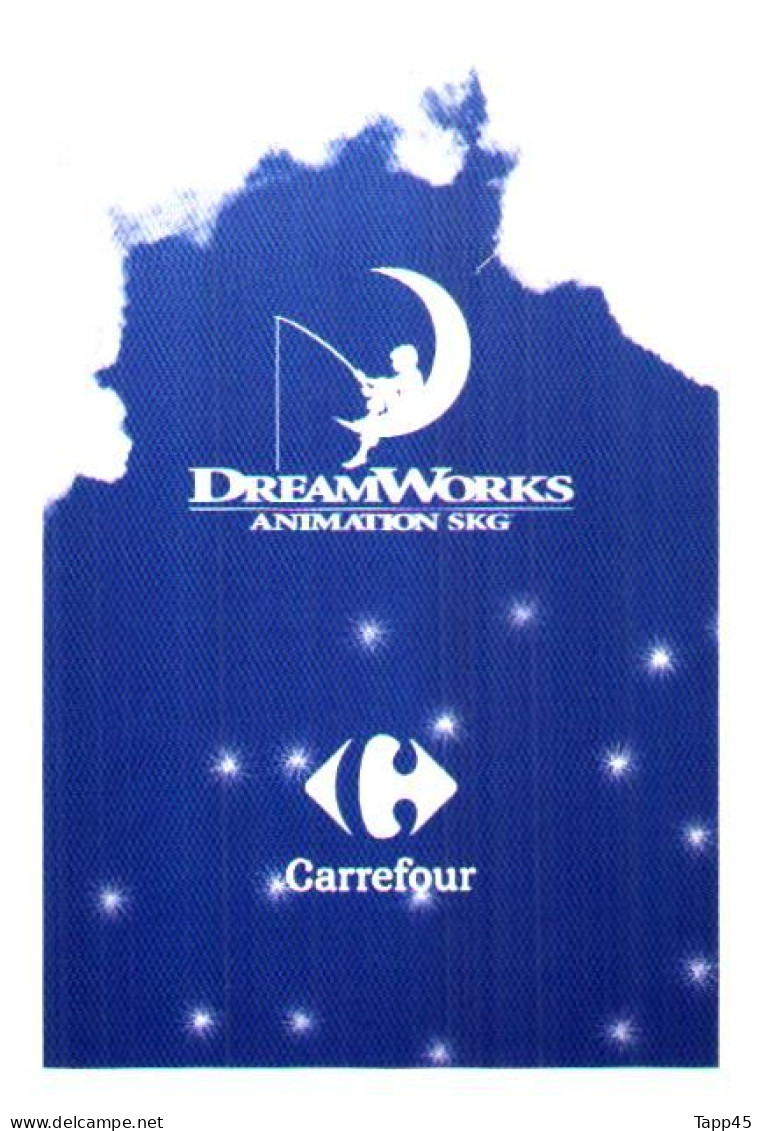 DreamWorks >Animation Skg > Carrefour > 10 cartes > Réf T v 13/4/23