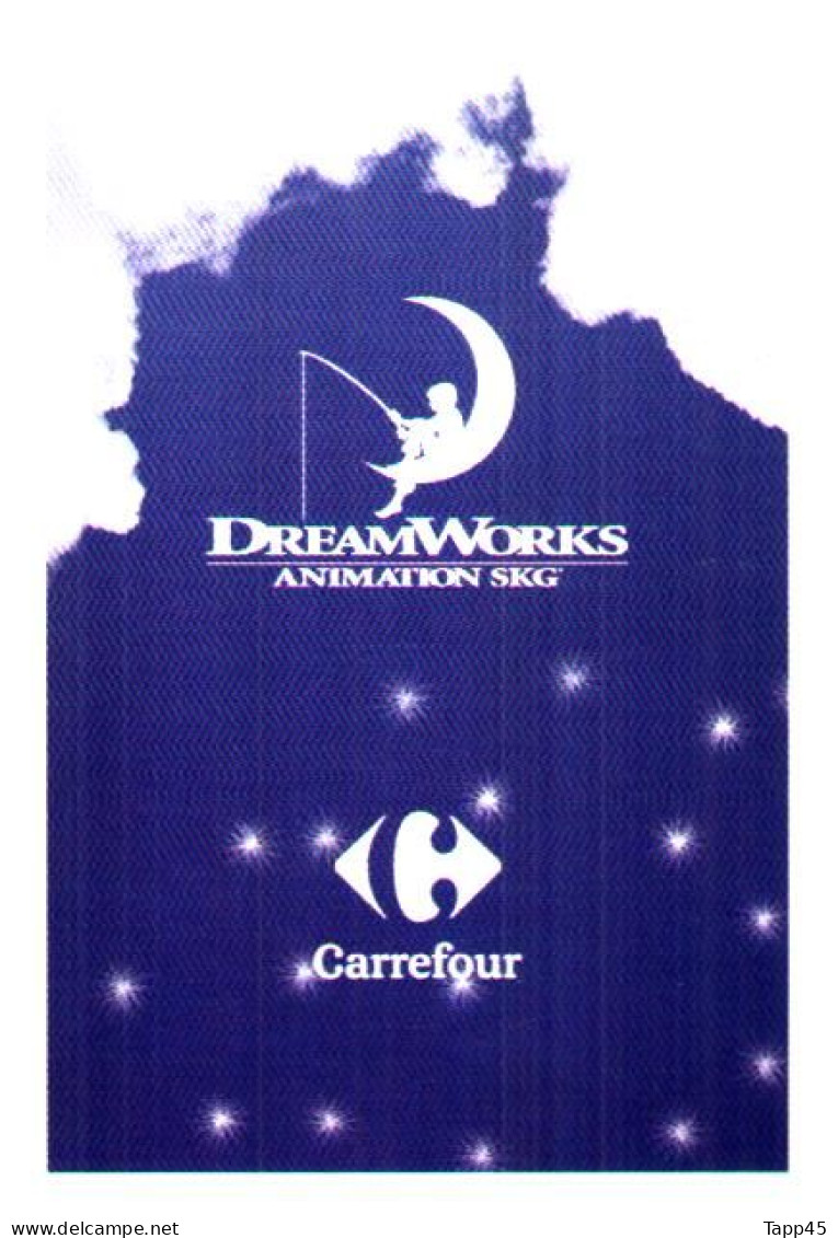 DreamWorks >Animation Skg > Carrefour > 10 Cartes > Réf T V 13/4/24 - Autres & Non Classés