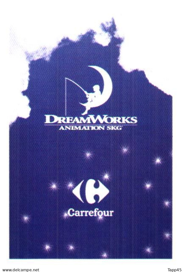 DreamWorks >Animation Skg > Carrefour > 10 Cartes > Réf T V 13/4/24 - Altri & Non Classificati