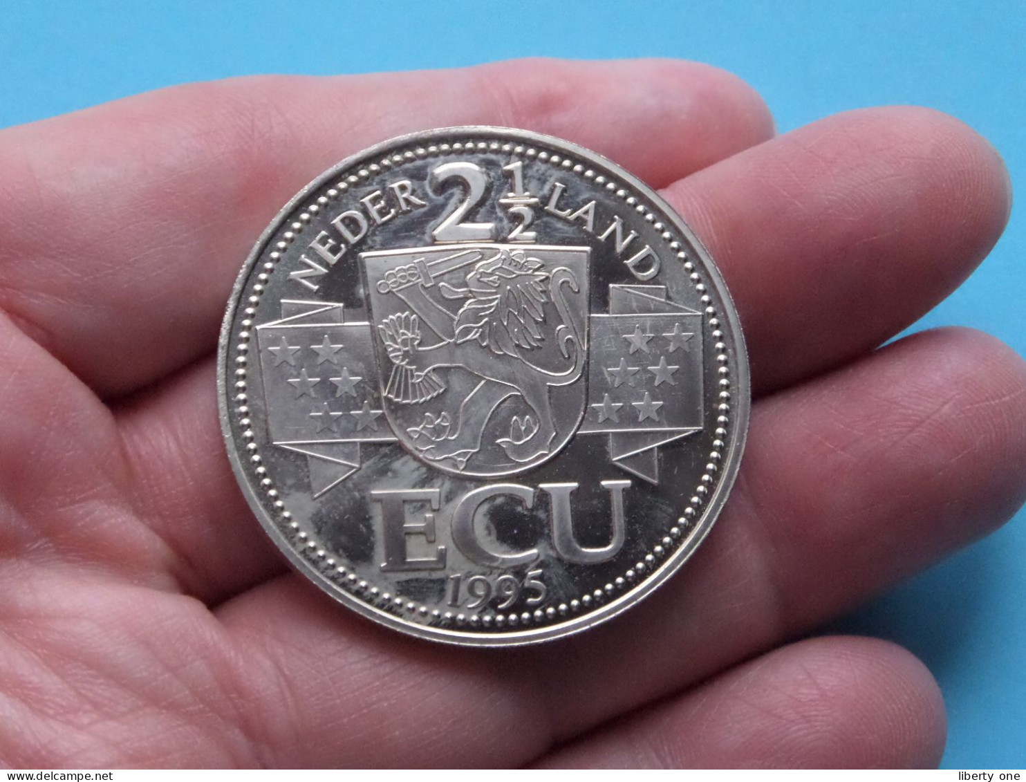 2 1/2 ECU - 1995 Nederland / VINCENT VAN GOGH 1853-1890 ( See / Voir SCANS ) ! - Monnaies Commerciales