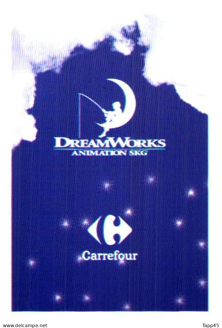 DreamWorks >Animation Skg > Carrefour > 10 cartes > Réf T v 13/5/25