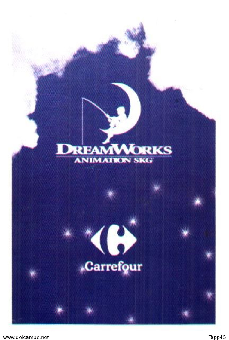 DreamWorks >Animation Skg > Carrefour > 10 cartes > Réf T v 13/5/25