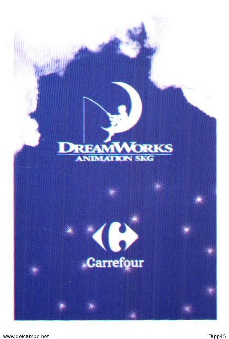 DreamWorks >Animation Skg > Carrefour > 10 cartes > Réf T v 13/5/25