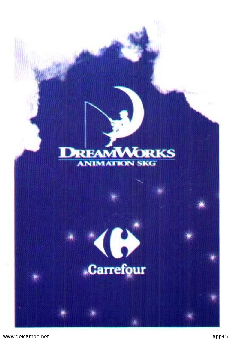 DreamWorks >Animation Skg > Carrefour > 10 cartes > Réf T v 13/5/26