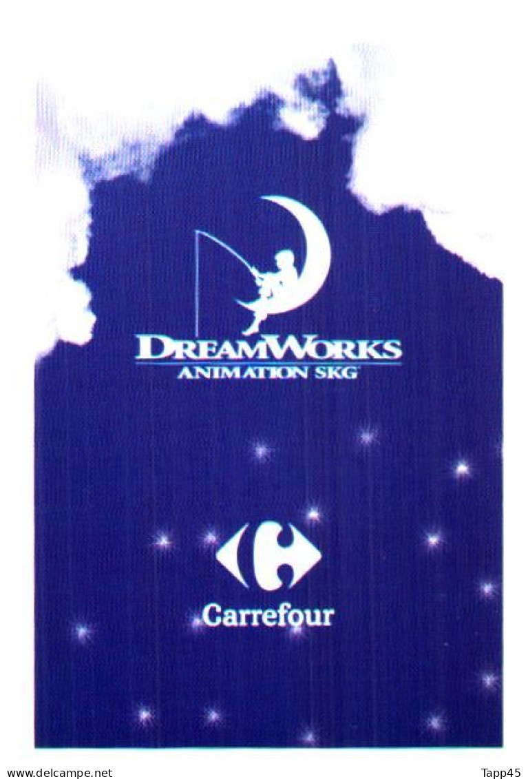 DreamWorks >Animation Skg > Carrefour > 10 cartes > Réf T v 13/5/26