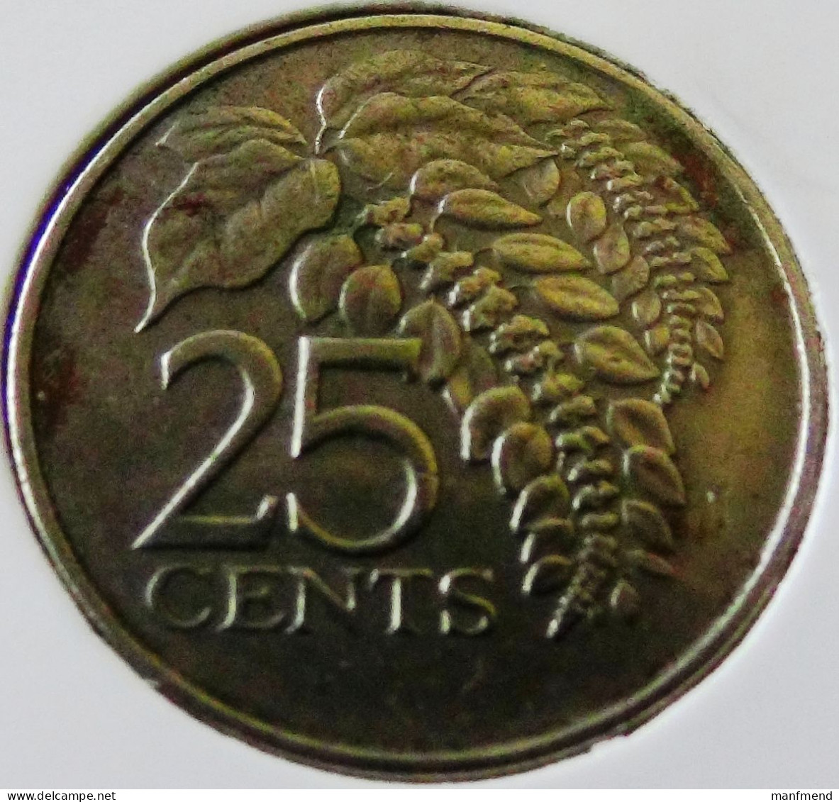 Trinidad & Tobago - 1983 - KM 32 - 25 Cents - VF+ - Look Scans - Trinidad Y Tobago