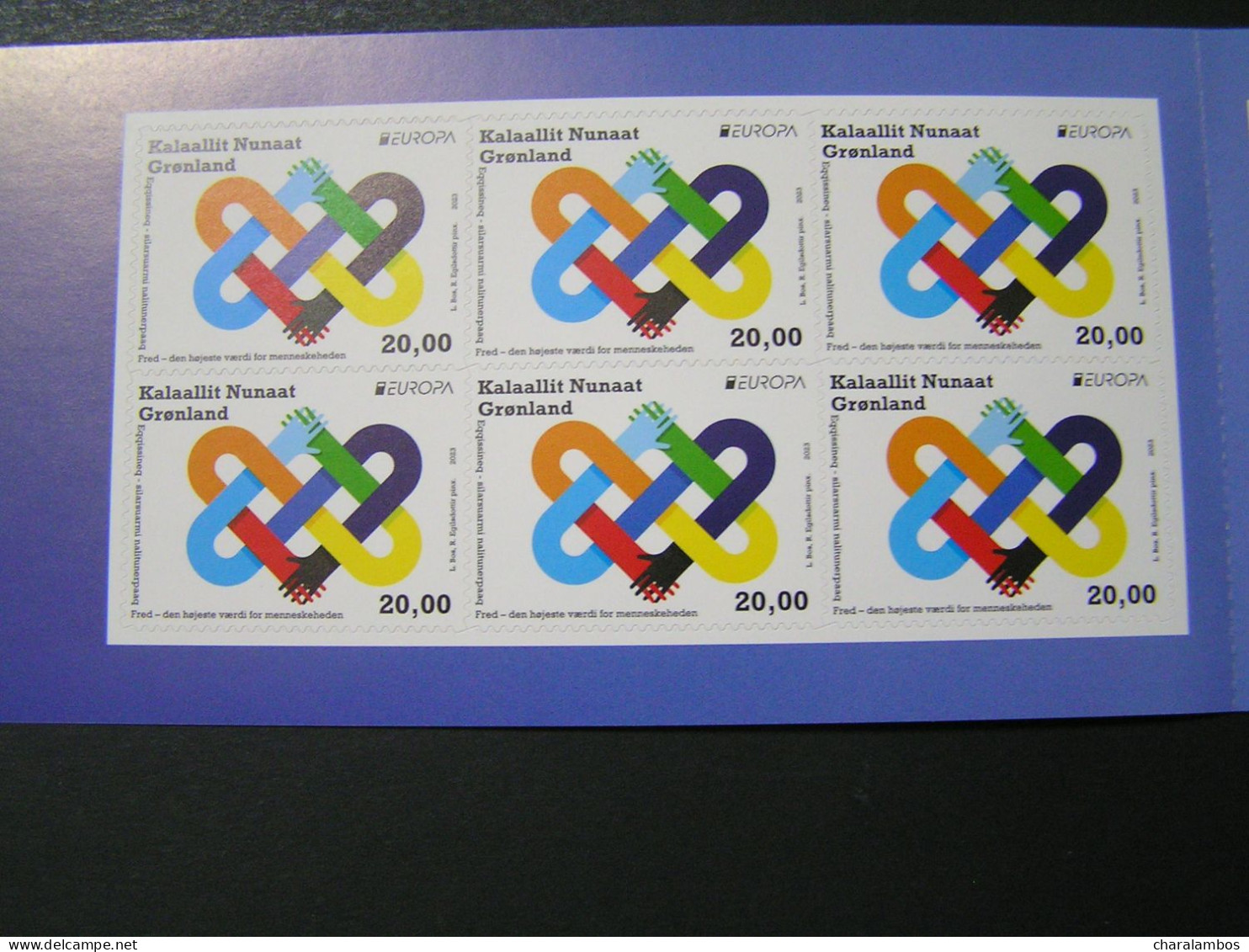 Greenland 2023 EUROPA Booklets I MNH. - Booklets