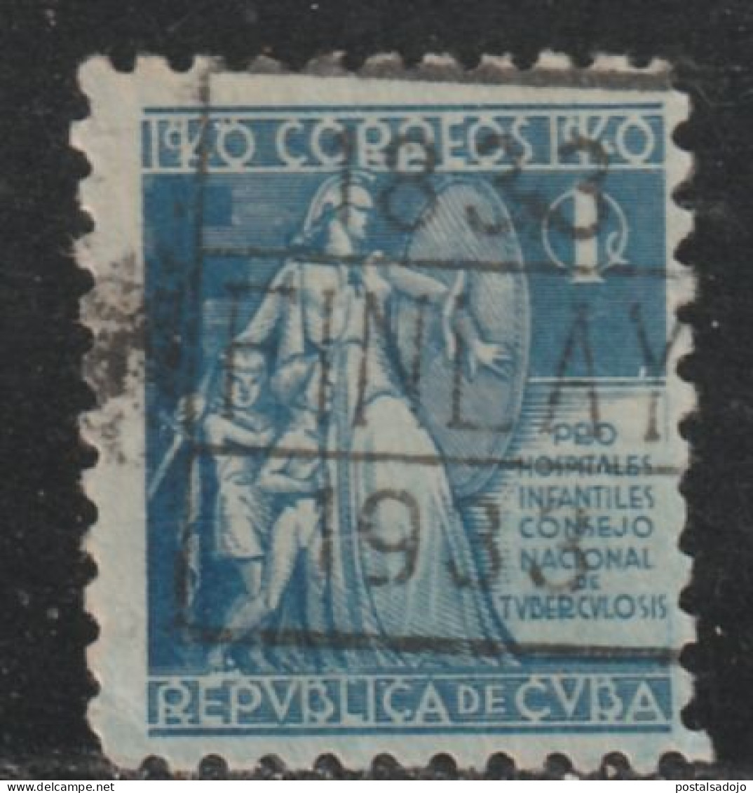 CUBA 447  //  YVERT 3 // 1940 - Wohlfahrtsmarken