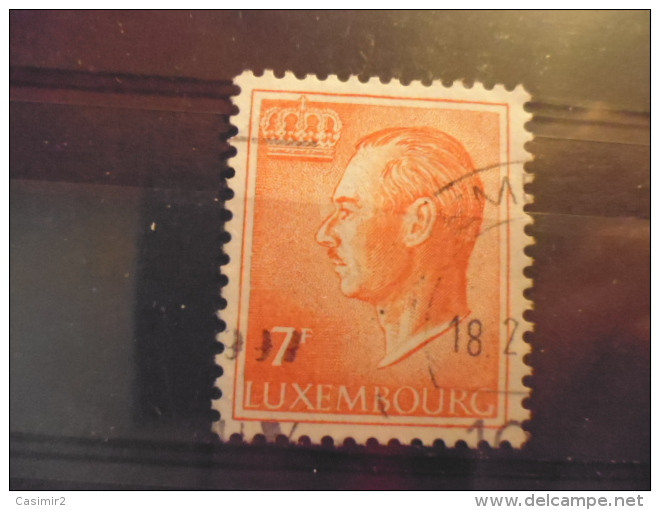 LUXEMBOURG  YVERT  N°1030 - Usados