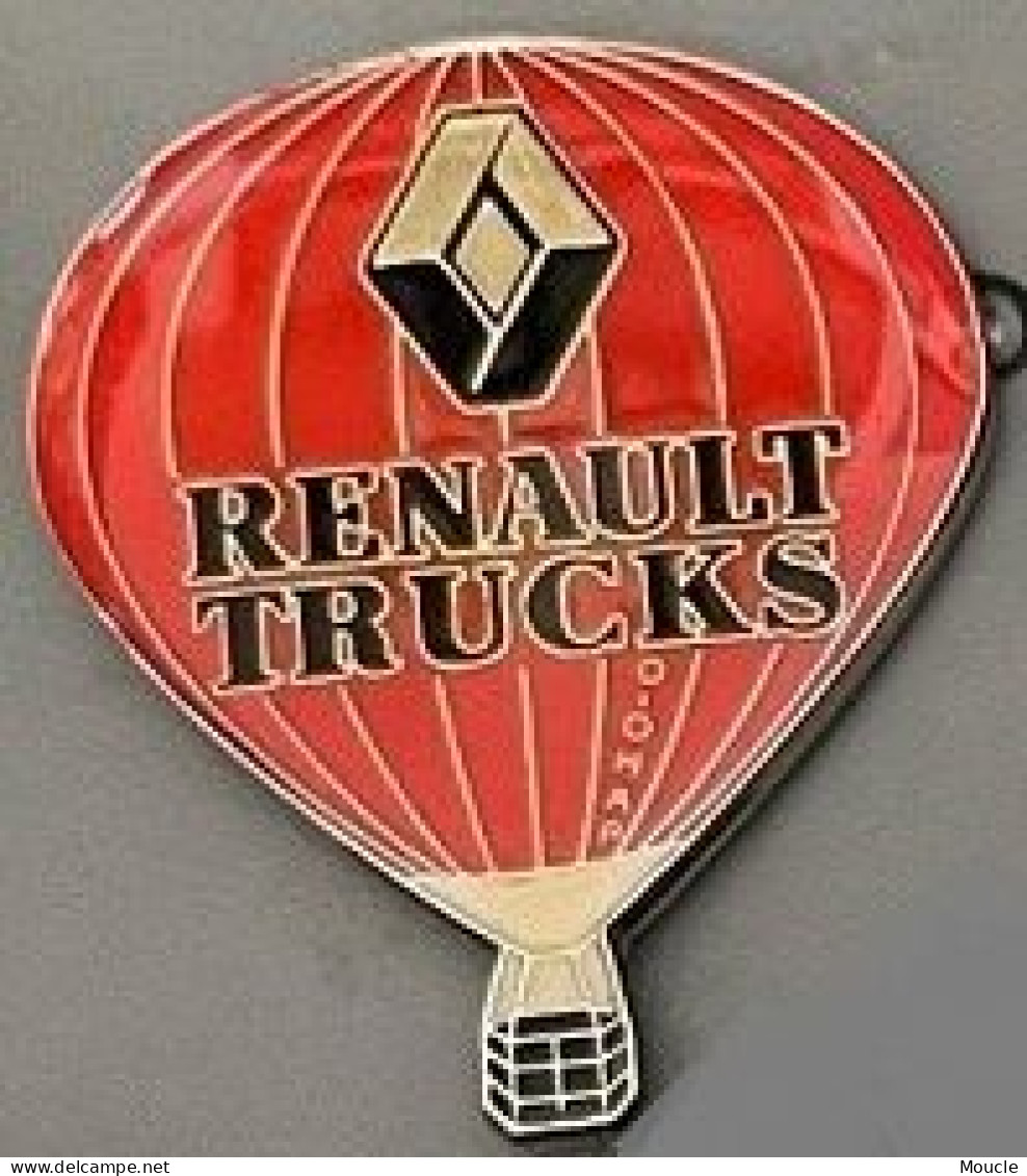 BALLON A AIR CHAUD  - MONTGOLFIERE - VOITURE - TRUCKS - CAMIONS -  RENAULT - CAR - LOGO - AUTOMOBILE - BALLOON - (32) - Montgolfières