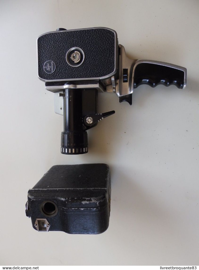 CAMERA VINTAGE BOLEX PAILLARD PATHE NON TESTEE NON VERIFIE ( MANIVELLE ENROULEUR DEFILEMENT FONCTIONNE )  LES APPAREILS - Appareils Photo