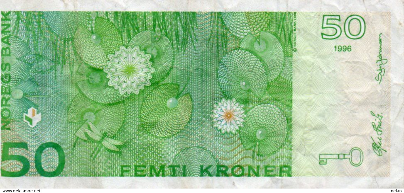 NORVEGIA  50 KRONER 1996 P-46a.1 - Norway