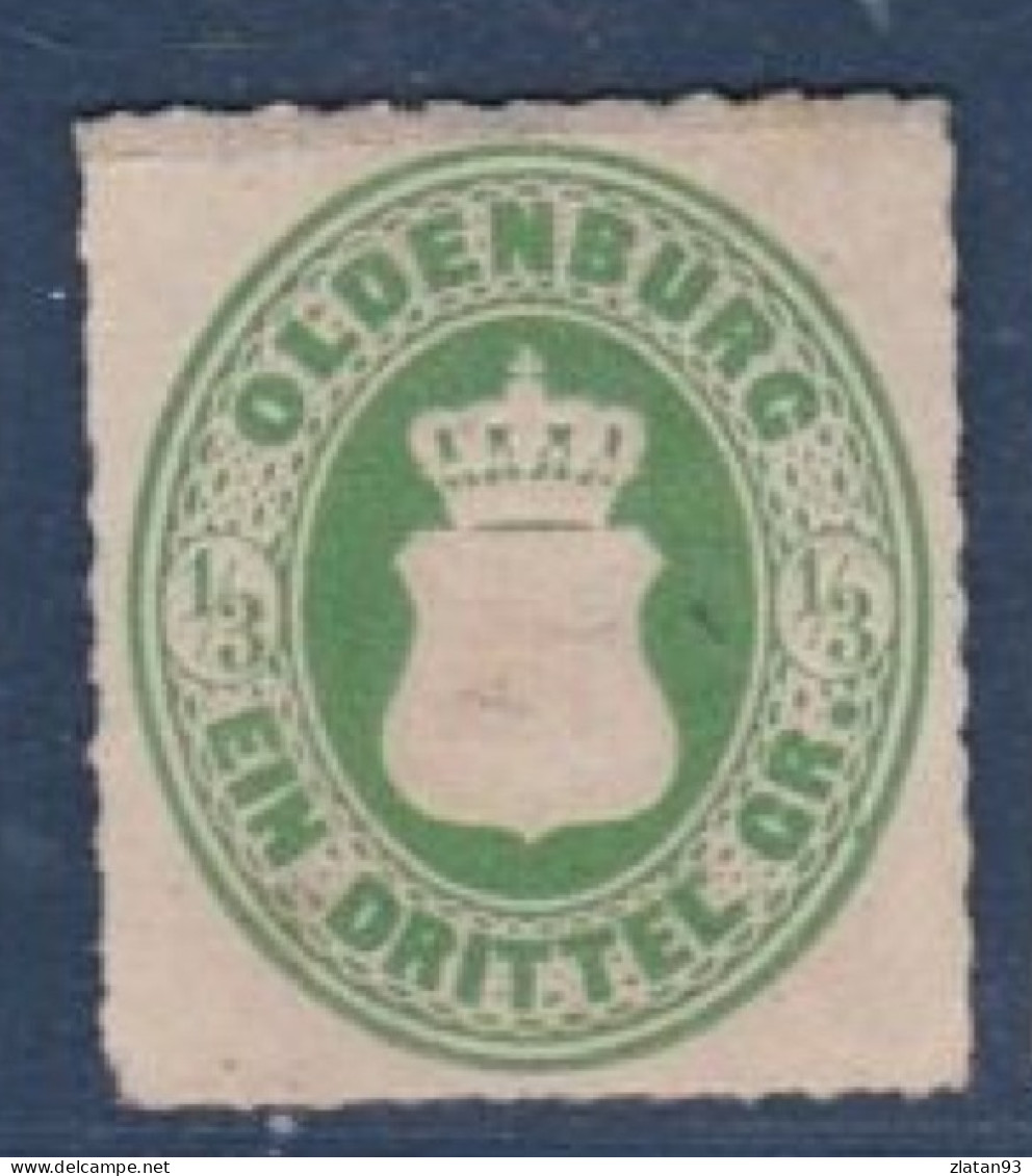 ALLEMAGNE 1862 OLDENBOURG N°15 NEUF(*) - Oldenburg