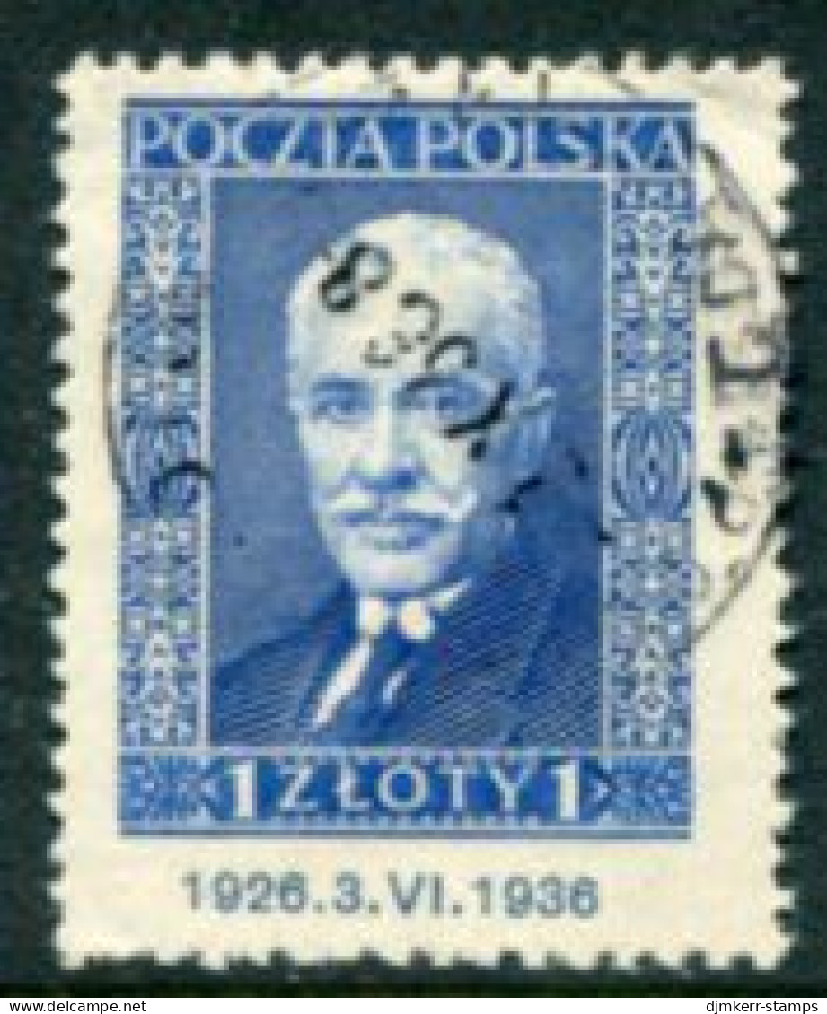 POLAND 1936 Moscicki Presidency Anniversary Used.  Michel 312 - Usati