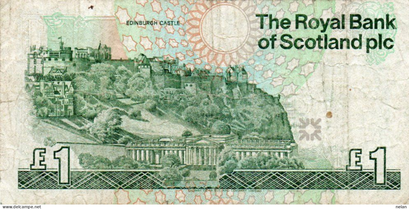 SCOTLAND - 1 POUND STERLING 1989  UNC P-351a.2 - 1 Pound