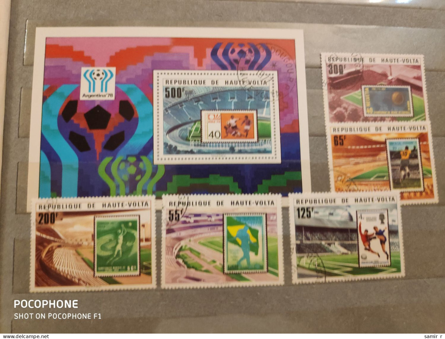 1978 Haute Volta	Football (F10) - Burkina Faso (1984-...)