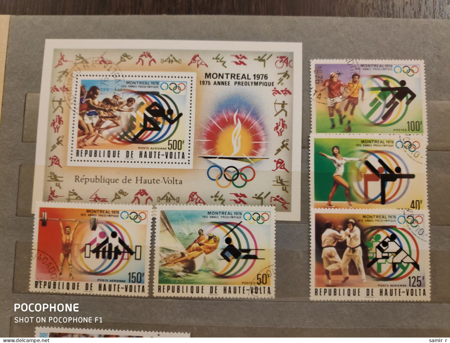 1976 Haute Volta	Olympic Games   (F10) - Burkina Faso (1984-...)