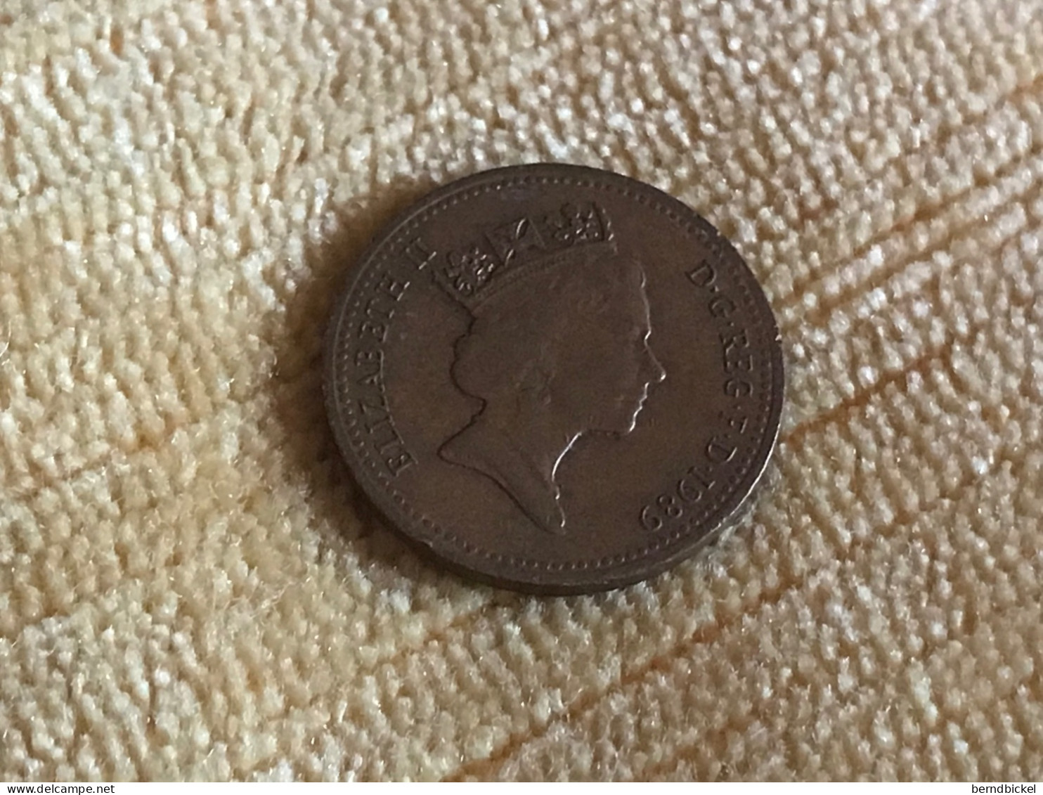 Münze Münzen Umlaufmünze Großbrotannien 1 Penny 1989 - 1 Penny & 1 New Penny