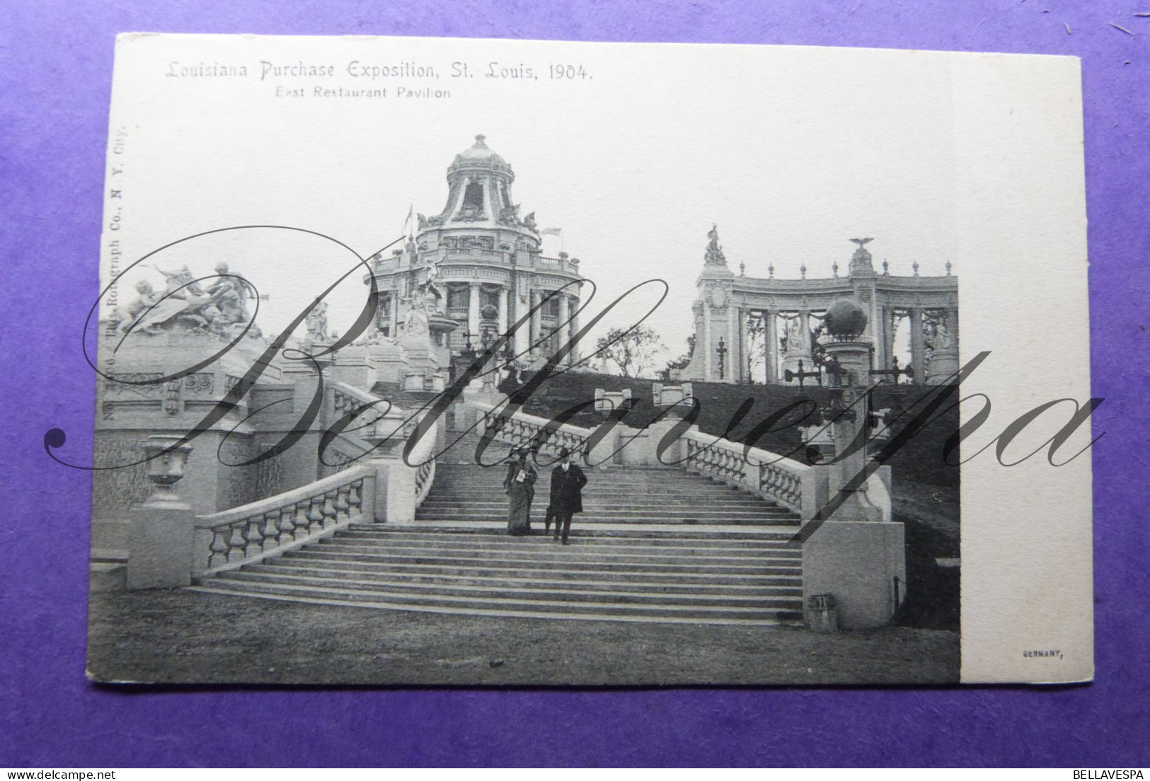 Louisiana Purchase Exposition St Louis 1904 East Restaurant Pavillon  N° 3406  The Rotograph - Exhibitions