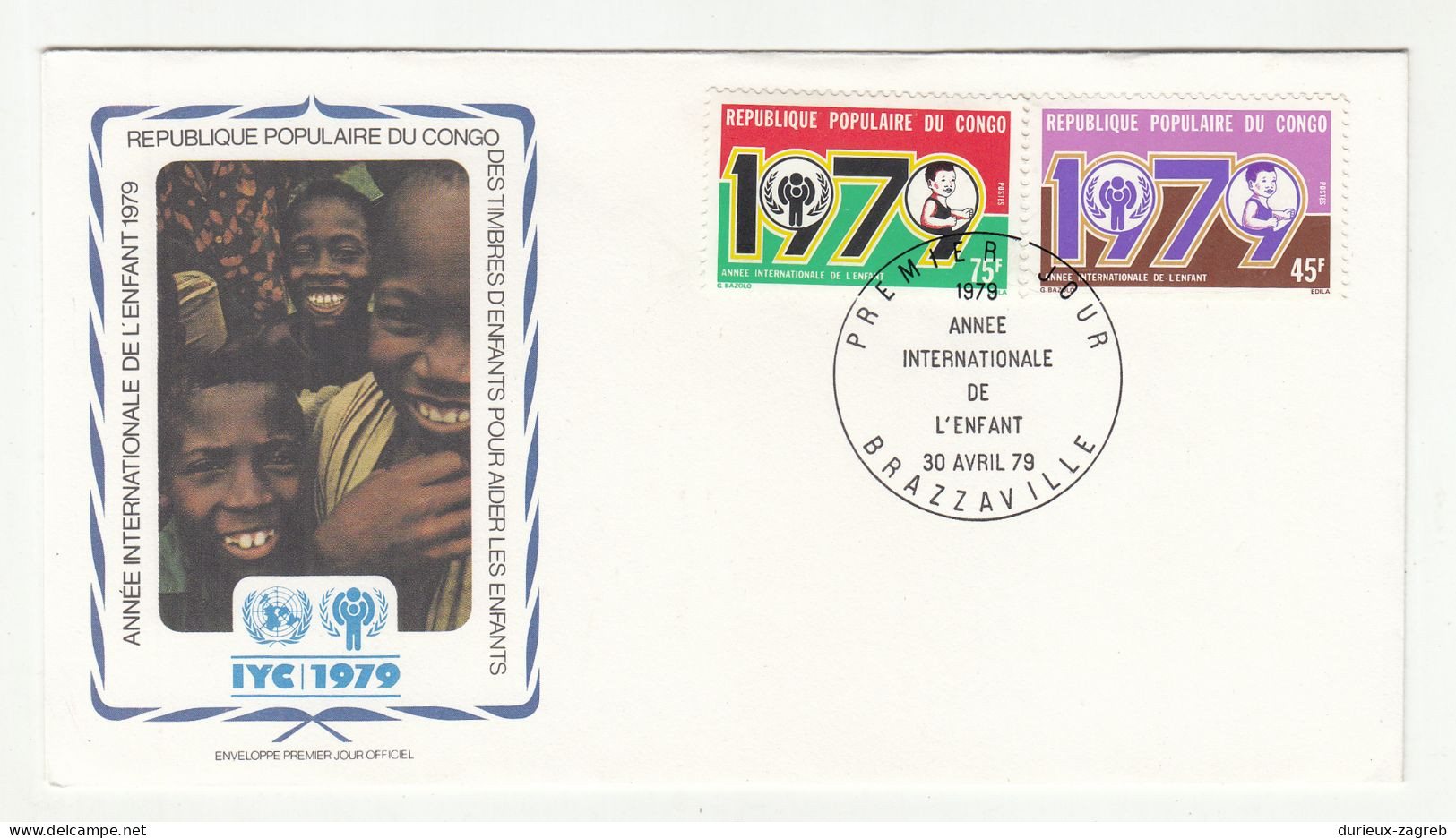 International Year Of The Child Congo 1979 FDC B230610 - FDC