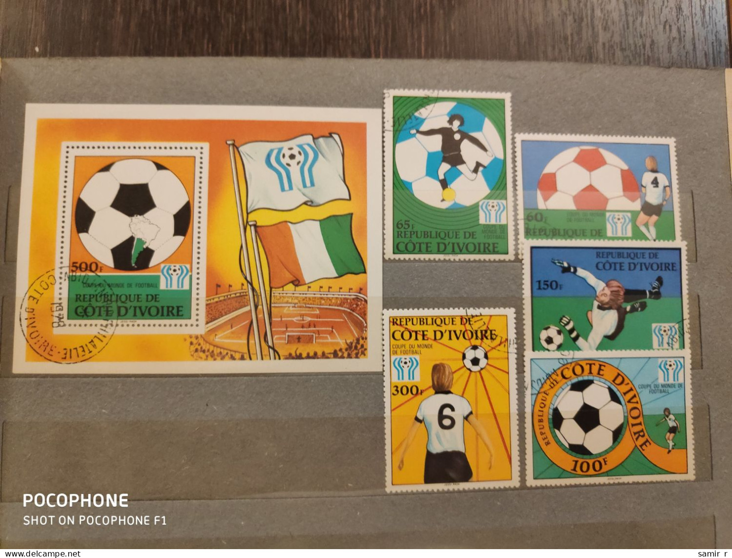 1978 Ivory Cost Football  (F10) - Côte D'Ivoire (1960-...)