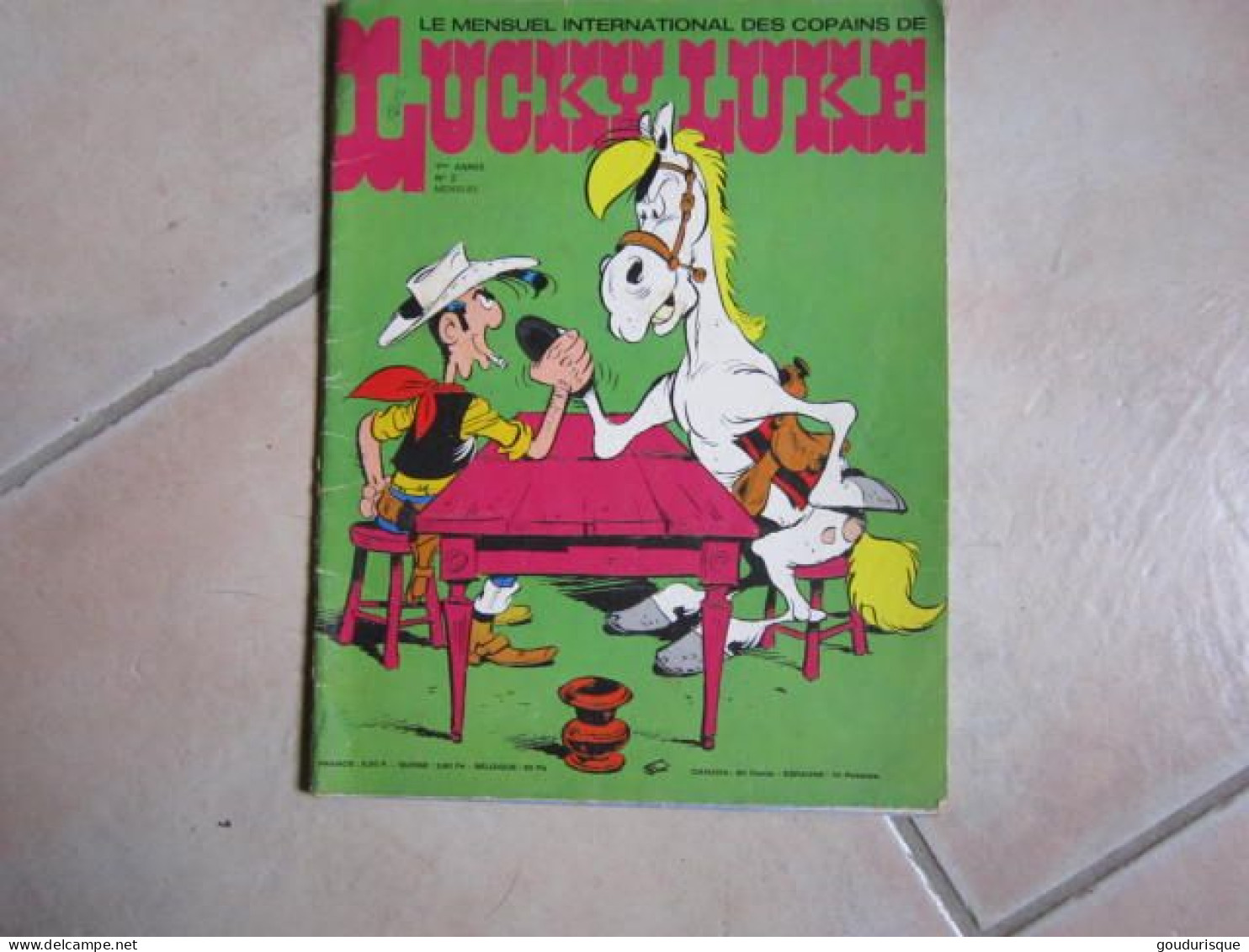 LE MENSUEL INTERNATIONAL DES COPAINS DE LUCKY LUKE   N°2   MORRIS - Lucky Luke