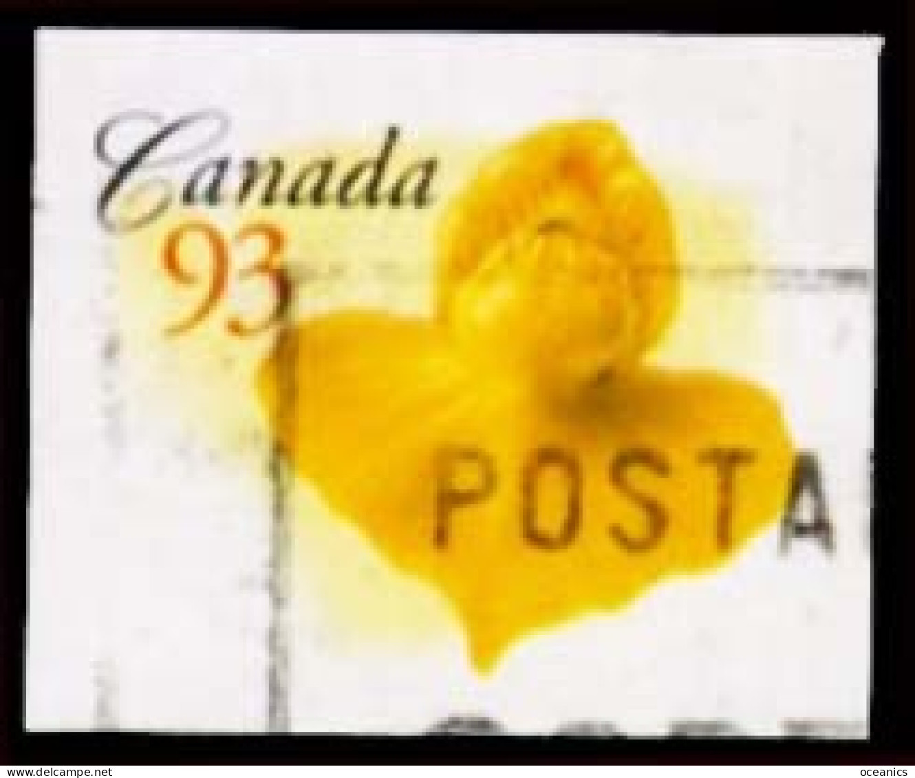 Canada (Scott No.2198 - Fleurs / Flowers) (o) Roulette / From Booklet - Oblitérés