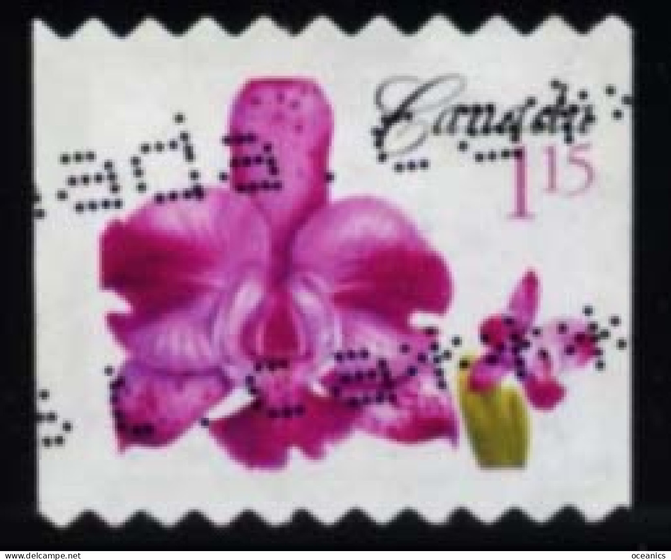 Canada (Scott No.2246 - Orchidé / Orchid) (o) Coil - Oblitérés