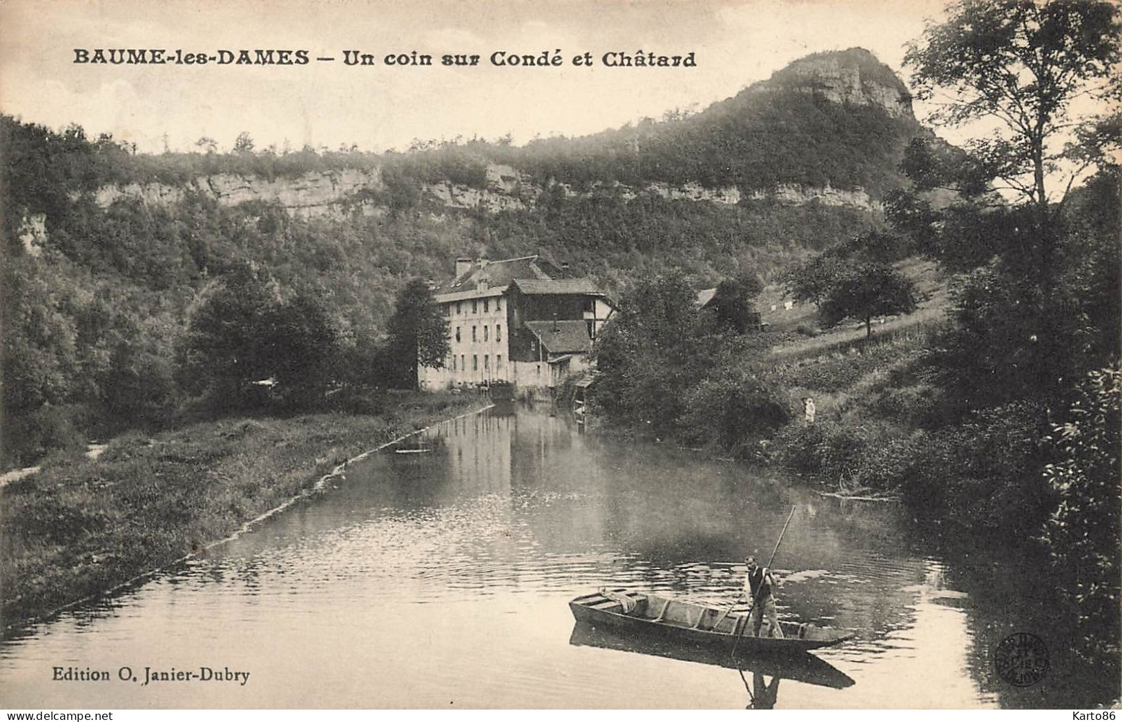 Baumes Les Dames * Un Coin Sur Condé Et Châtard * Bac Passeur - Baume Les Dames