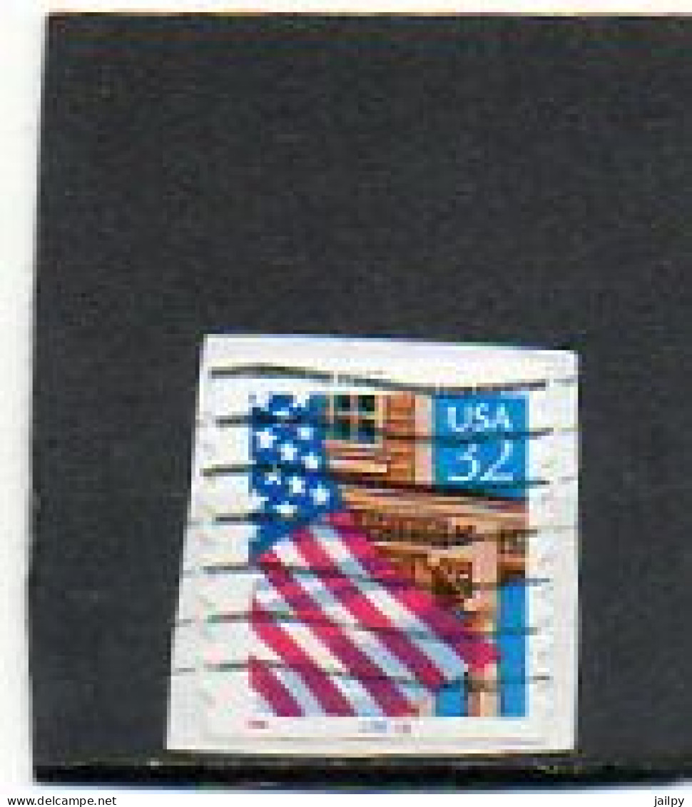 ETATS-UNIS   32 C   1996    Y&T : 2523   Roulette   N°23222  Sur Fragment  Oblitéré - Coils (Plate Numbers)